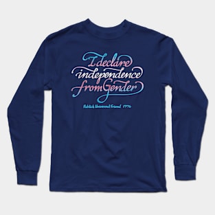 Independence from Gender (Trans) Long Sleeve T-Shirt